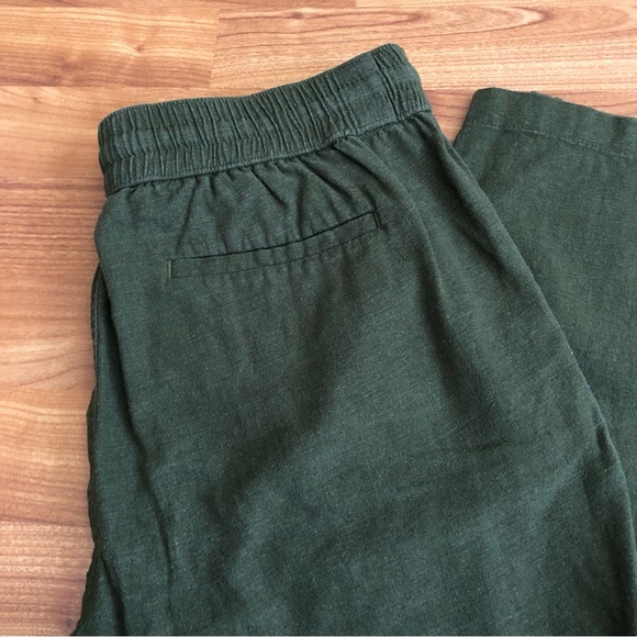 Linen drawstring pants - Picture 4 of 6